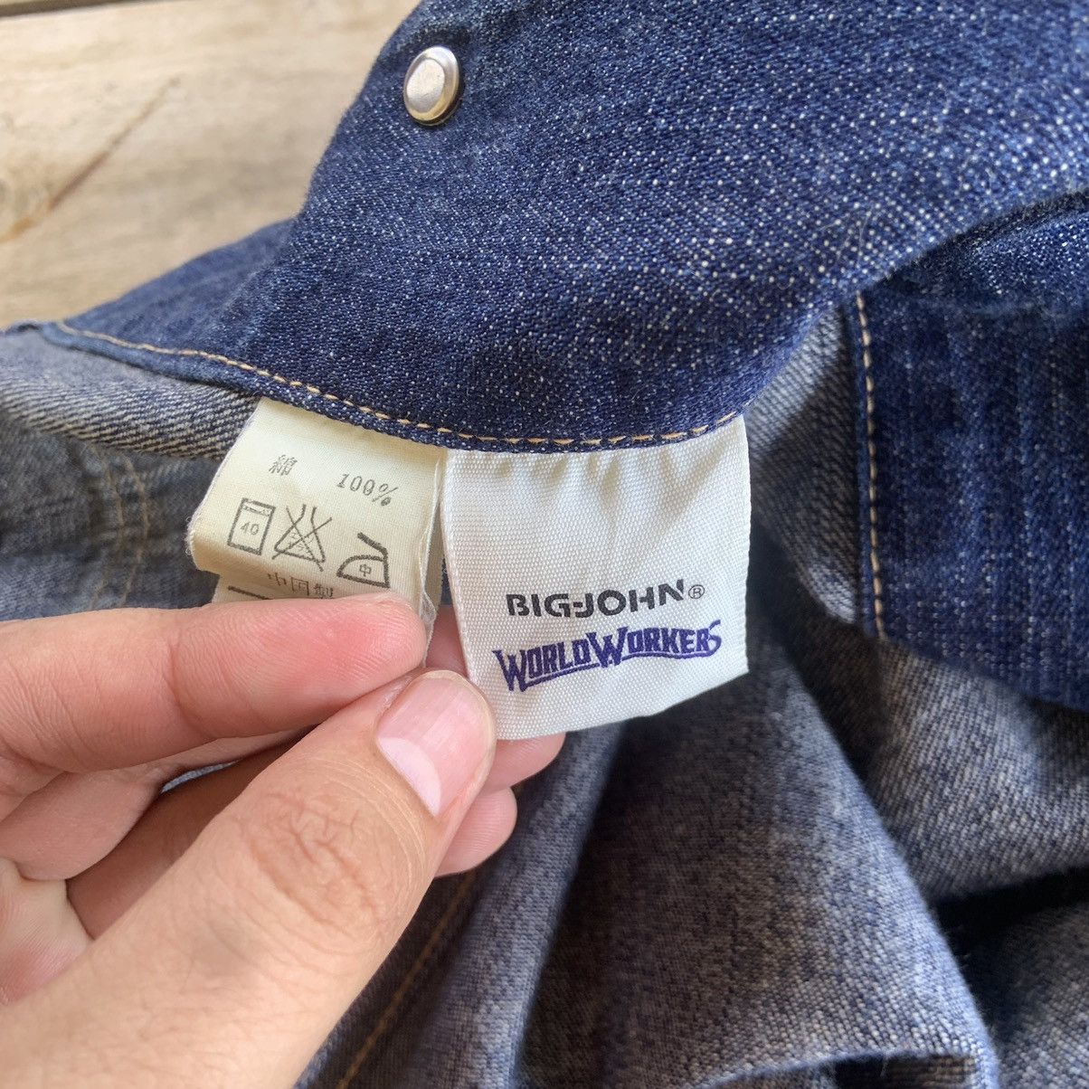 Big John BIG JOHN Work Wear Denim Jacket Size US S / EU 44-46 / 1 - 8 Thumbnail