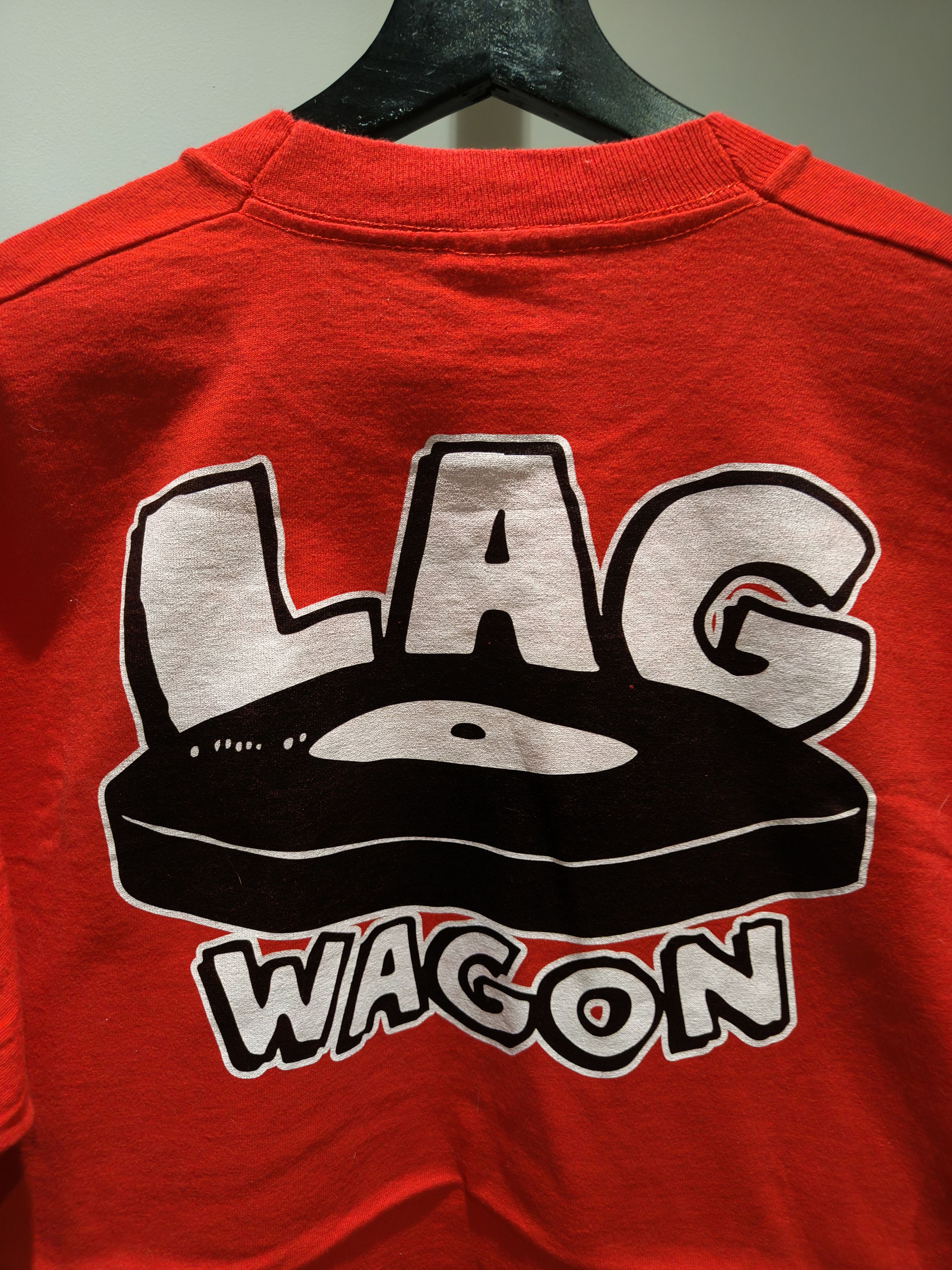 Band Tees Vintage 90s Lagwagon (Rip-off Fat wreck chords) shirt Size US L / EU 52-54 / 3 - 3 Thumbnail