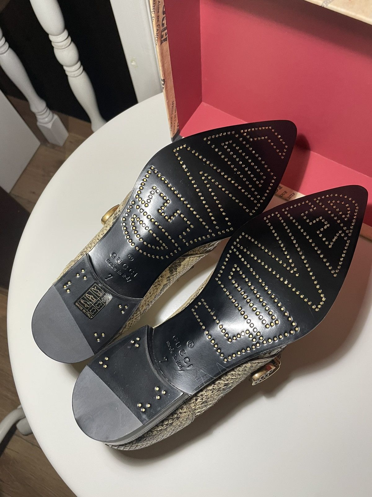 Gucci Gucci Monk Strap Shoes – Alessandro Michele Era Size US 7 / EU 40 - 12 Thumbnail