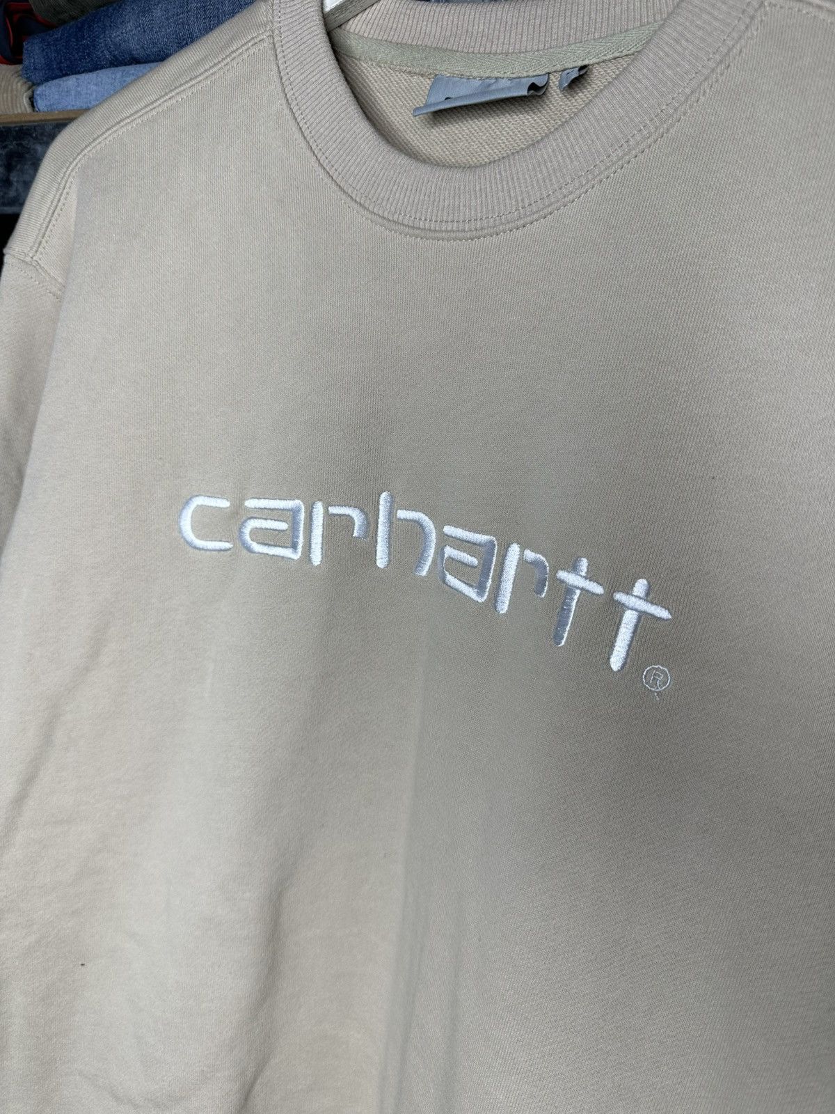 Carhartt Carhartt Embroidered Big Logo Sweatshirt Size US M / EU 48-50 / 2 - 2 Thumbnail