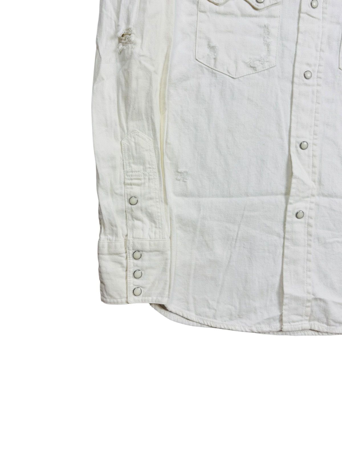 BUFFALO BOBS 2000s A.K.M x Lee - Crash Patchwork Western Cowboy Shirt Size US M / EU 48-50 / 2 - 4 Thumbnail