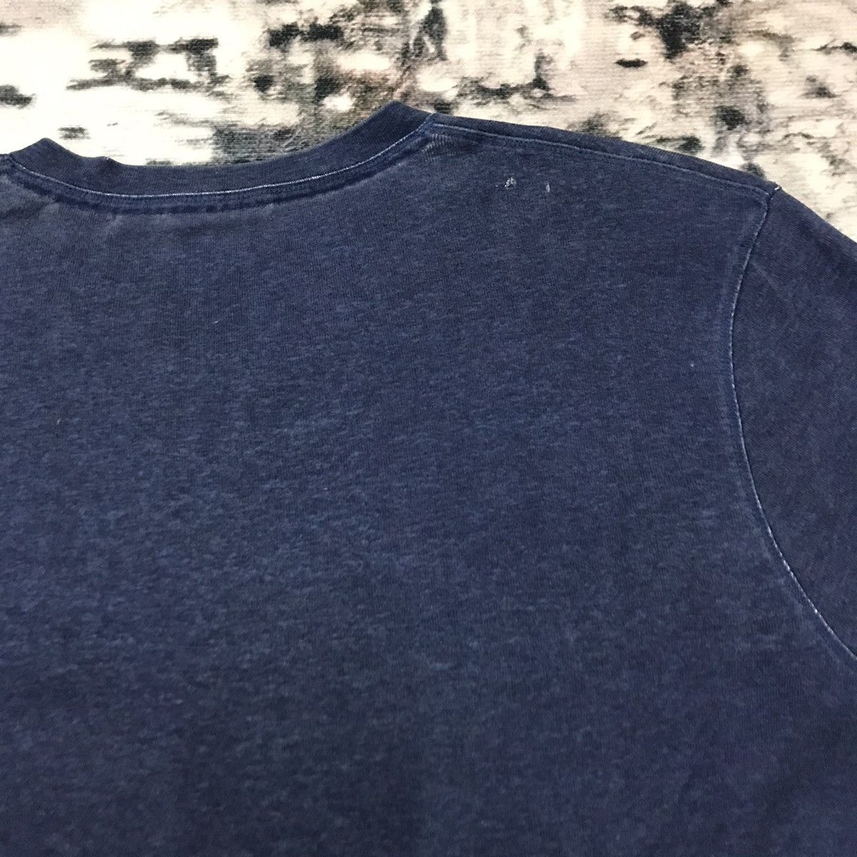 DKNY × Japanese Brand Vintage DKNY Distressed Longsleeve Open Colar Shirt Size US L / EU 52-54 / 3 - 8 Thumbnail