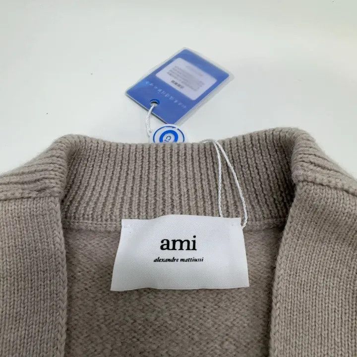 AMI AMI Heart Design Oversized Knitted Cardigan -2507 Size US S / EU 44-46 / 1 - 4 Thumbnail