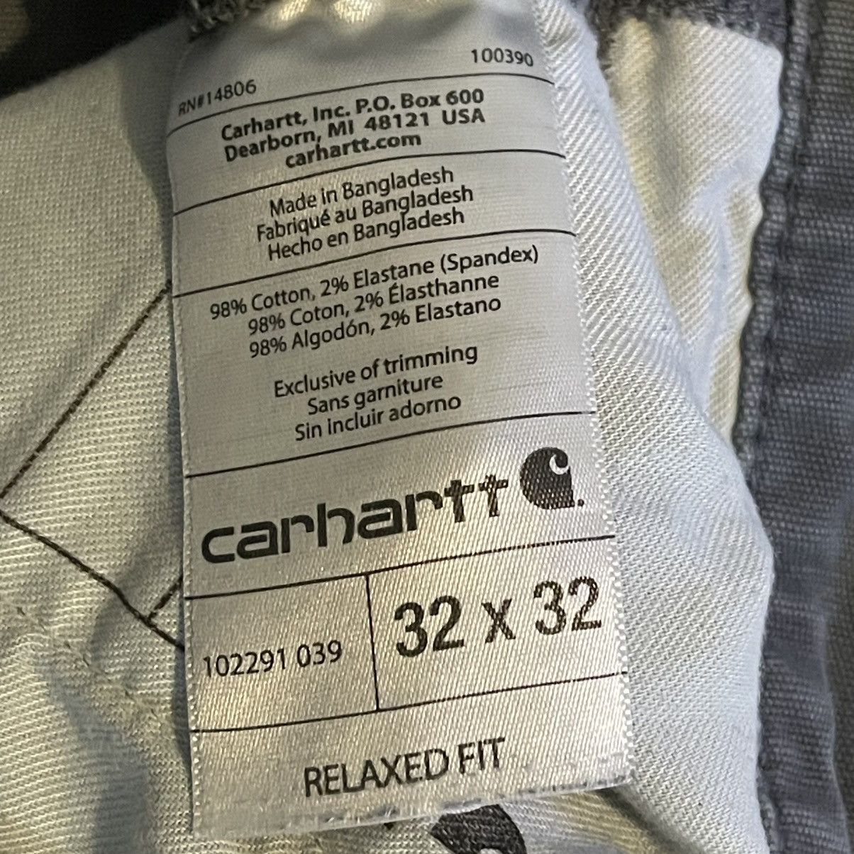 Carhartt Vintage Y2K Carhartt Pants Rugged Flex Work Gray Mens 32x32 Size US 31 - 4 Thumbnail