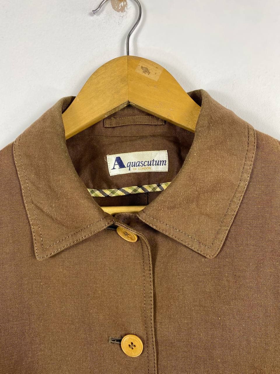 Aquascutum aquascutum khakis jacket nice design Size L / US 10 / IT 46 - 2 Thumbnail