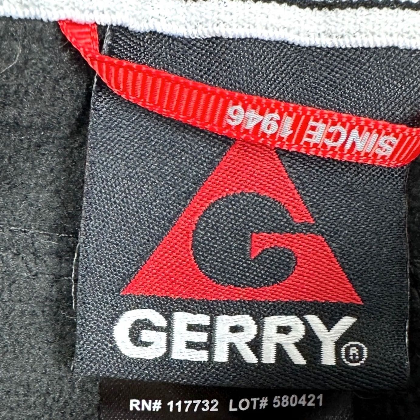 Vintage Gerry Fleece Lined Softshell Pants Men XL Black Straight Leg Winter Hiking Size US 38 / EU 54 - 3 Thumbnail