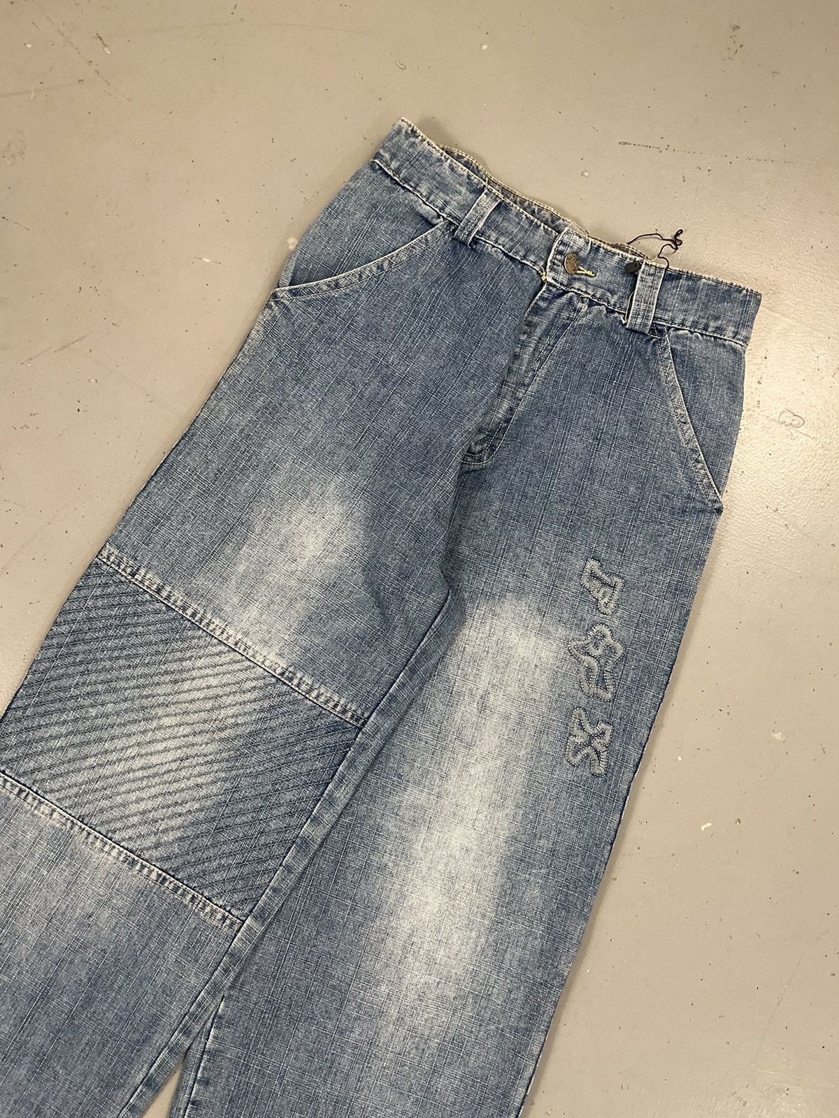 JNCO × Southpole × Vintage Vintage Y2K baggy fit hip hop SpellOut denim Size US 26 / EU 42 - 8 Thumbnail