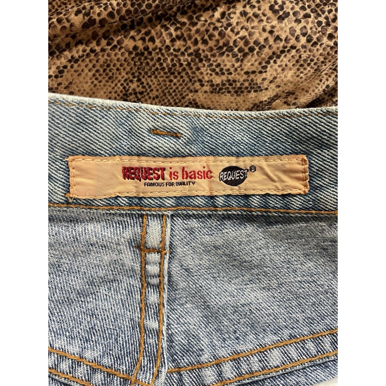 Request Jeans VTG Request Jeans Size 32 Denim 100% Cotton Straight Leg Size US 32 / EU 48 - 2 Thumbnail