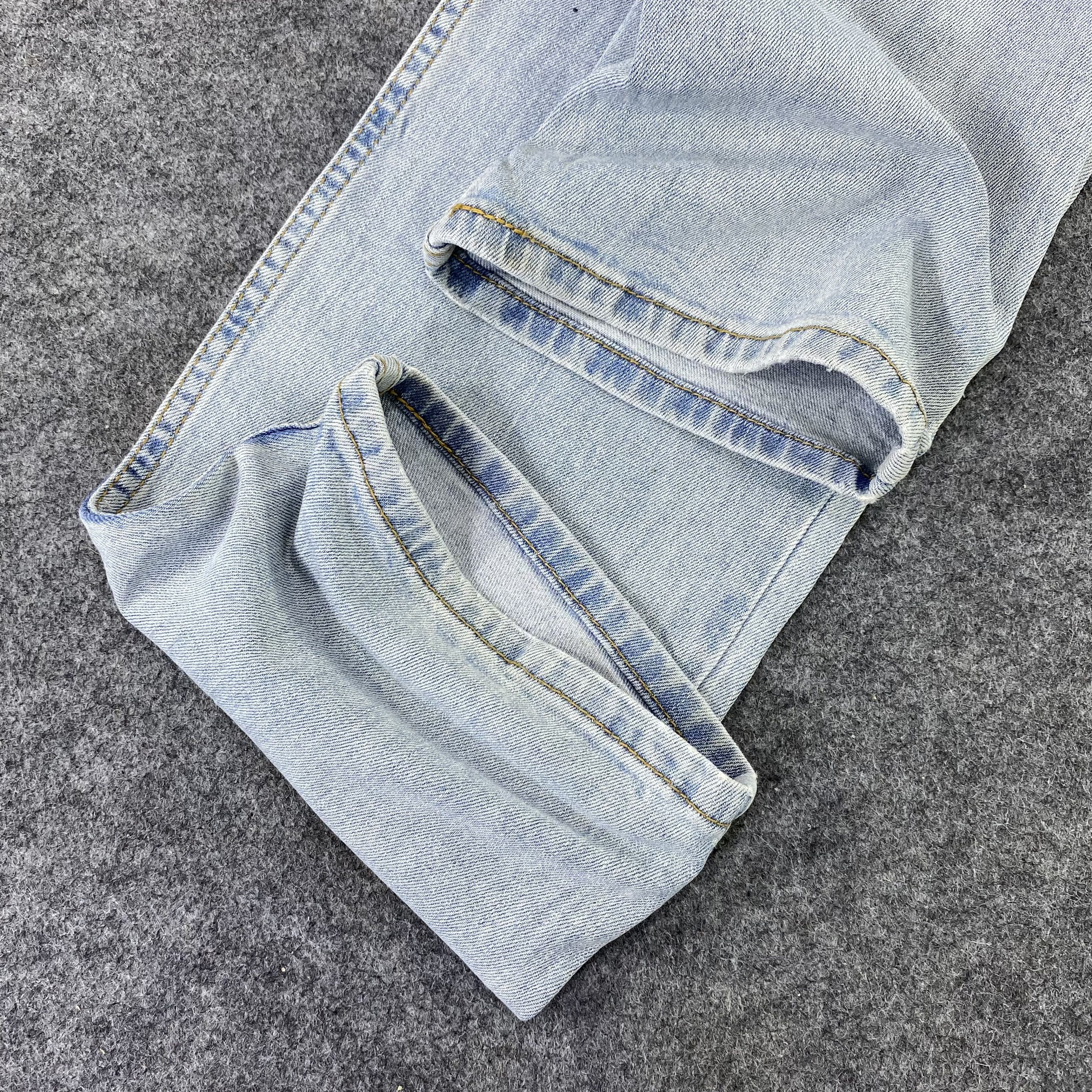 Levi's Levi's 502 Painted Light Blue Wash Jeans-J1146 Size US 38 / EU 54 - 12 Thumbnail