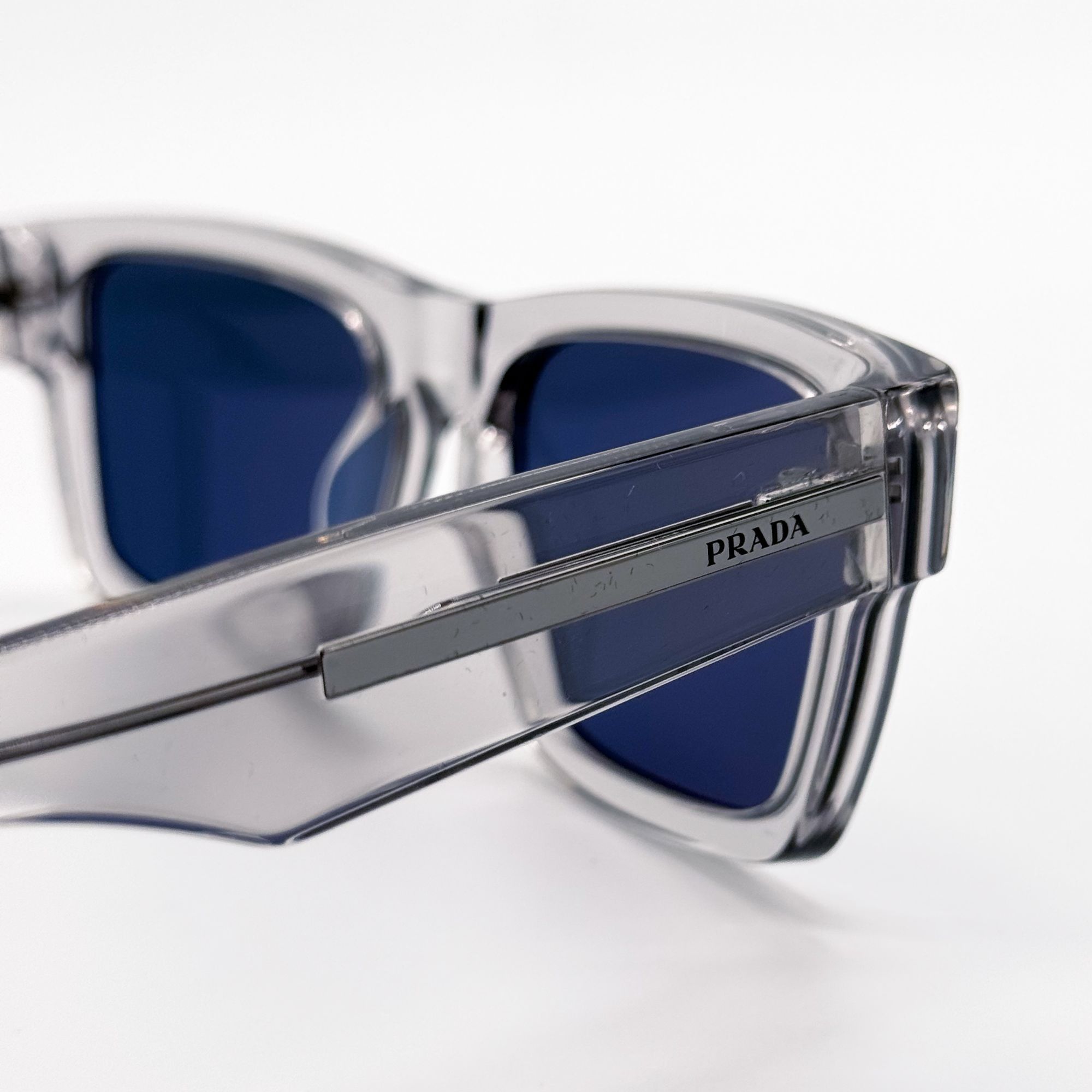 Prada NEW PRADA SUNGLASSES PR25ZS U430A9 GRAY PR 25ZS, SPR 25Z Size ONE SIZE - 6 Thumbnail