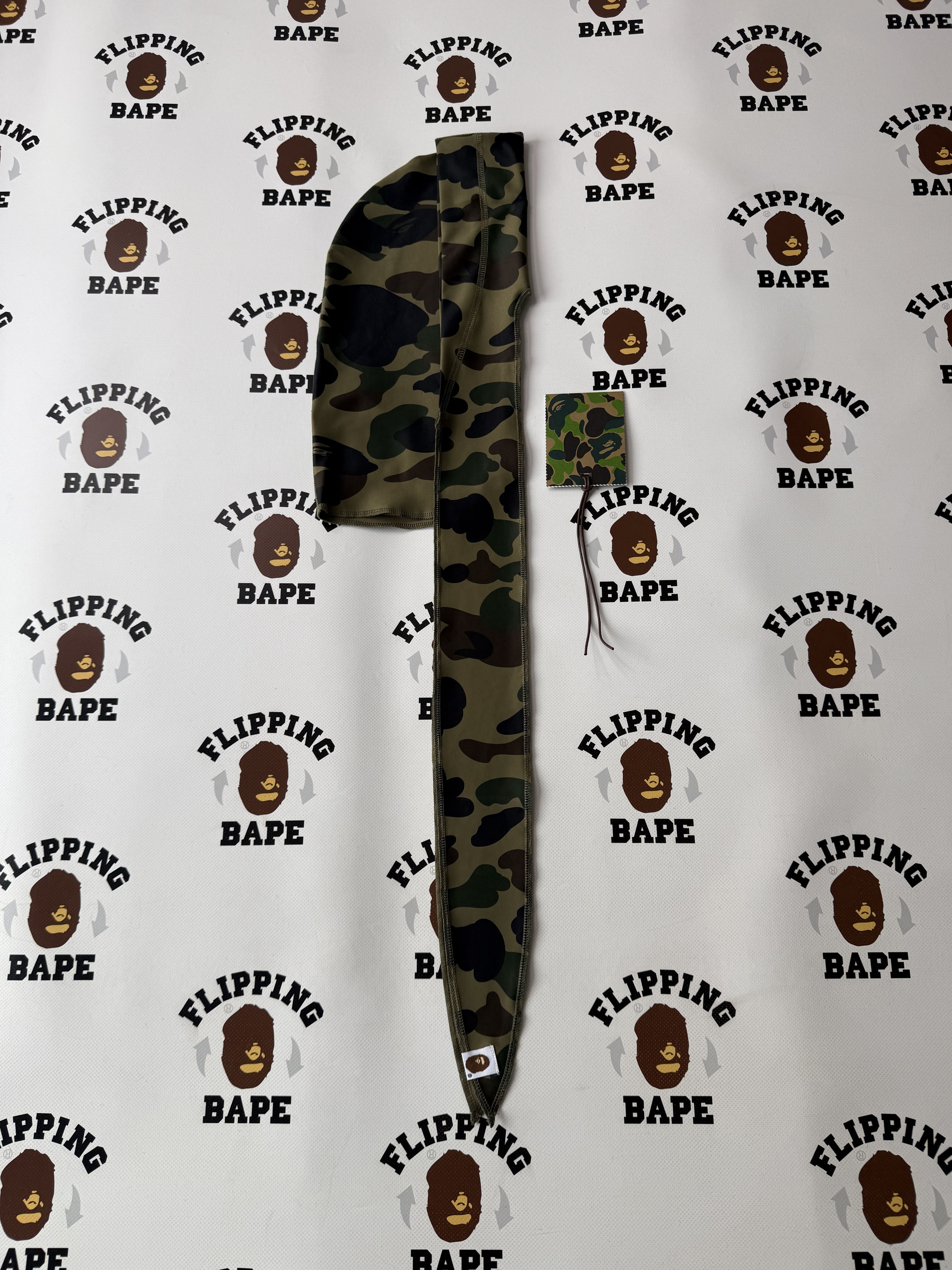 Bape BAPE 1ST CAMO DU-RAG Size ONE SIZE - 11 Thumbnail