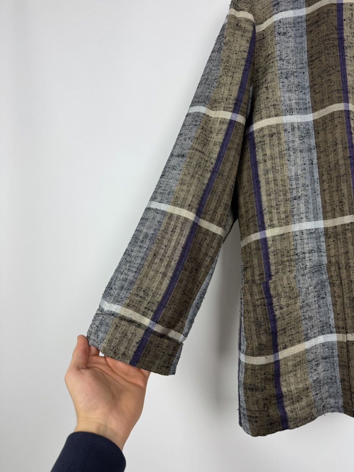 Givenchy 1990’s Vintage Givenchy En Plus Striped Jacket Size M / US 6-8 / IT 42-44 - 10 Thumbnail