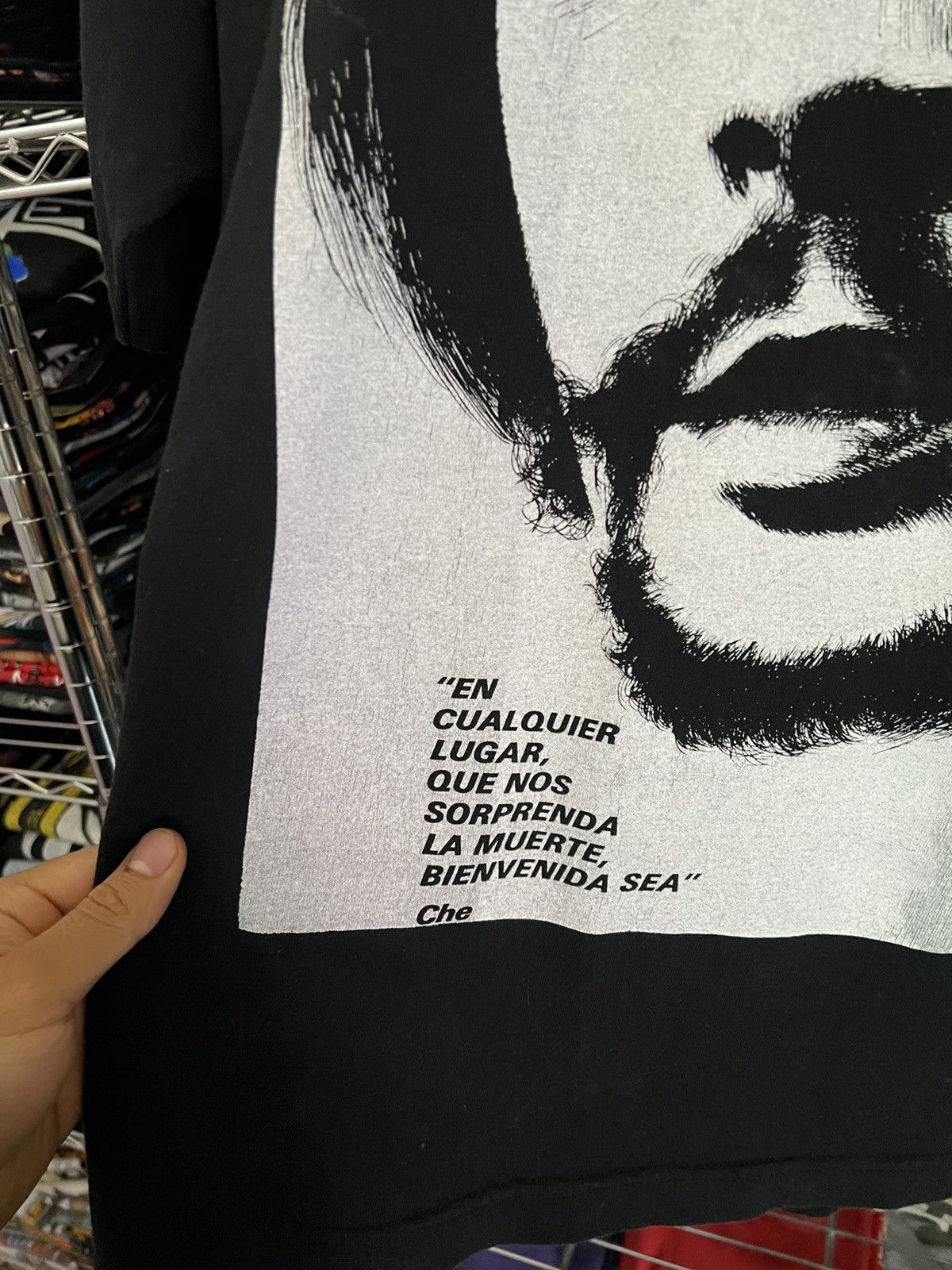 Rage Against The Machine 90s Che Guevara Quote Portrait Tee Size US L / EU 52-54 / 3 - 5 Thumbnail