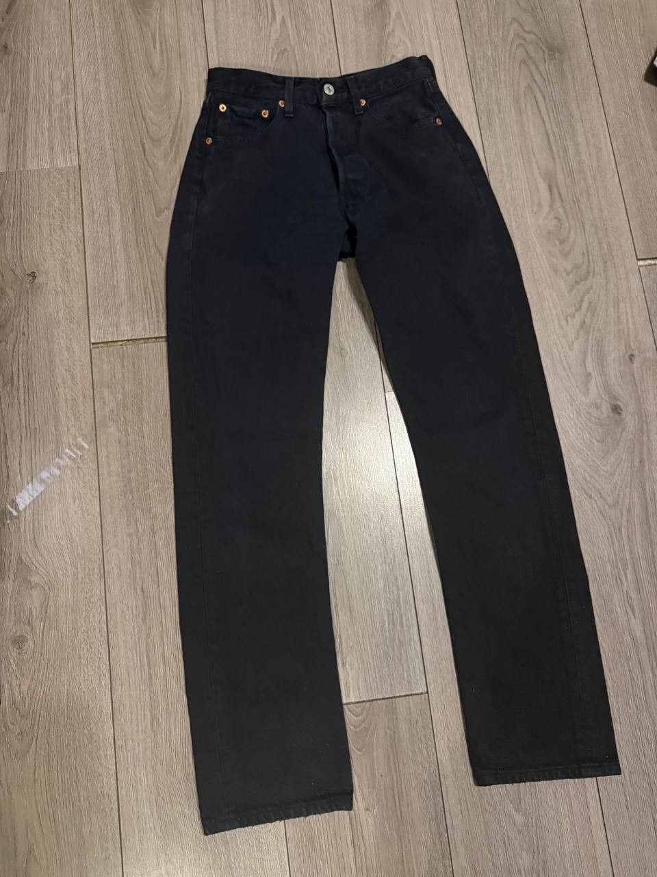 Levi's Levis 501 Jeans Men W27 L32 Black Size US 27 - 3 Thumbnail