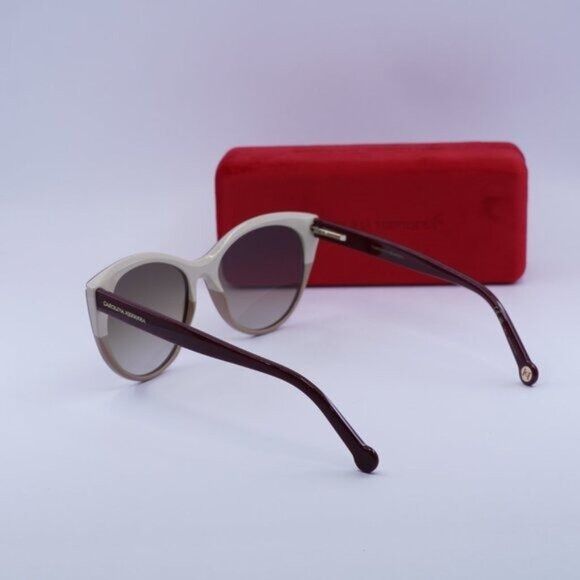 Carolina Herrera Carolina Herrera HER 0142/S 0R9S HA Sunglasses Burgundy Size ONE SIZE - 10 Thumbnail