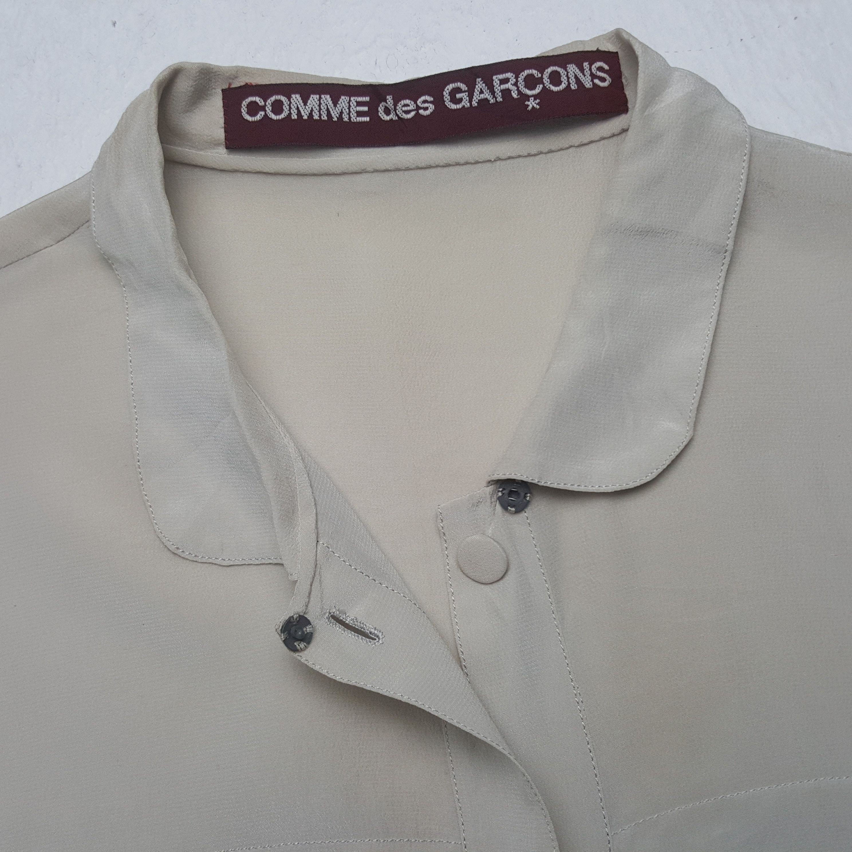 Comme des Garcons Vintage Comme des Garcons Designer Shirt Button Up RR13 Size M / US 6-8 / IT 42-44 - 4 Thumbnail