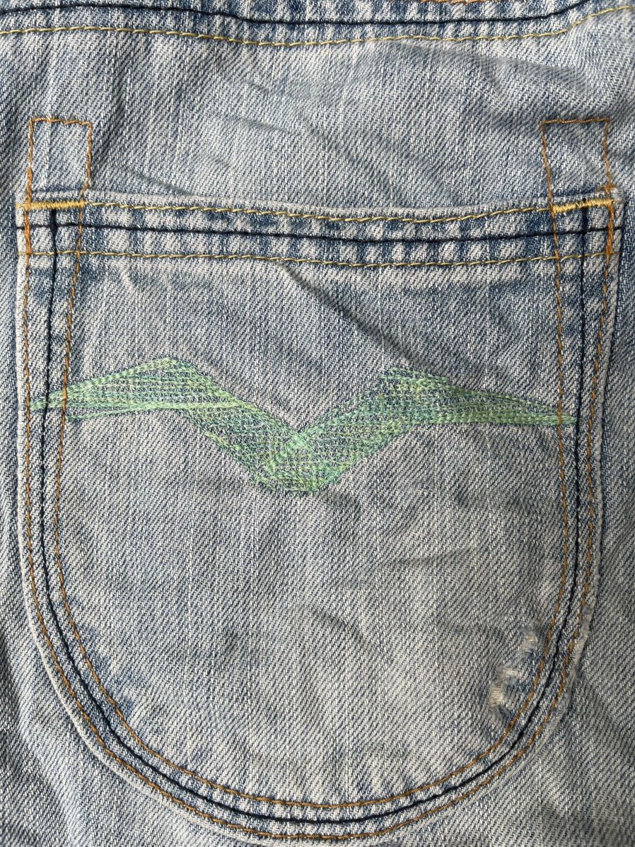 Replay VINTAGE REPLAY BAGGY JEANS MINOR DISTRESSED Size US 34 / EU 50 - 8 Thumbnail