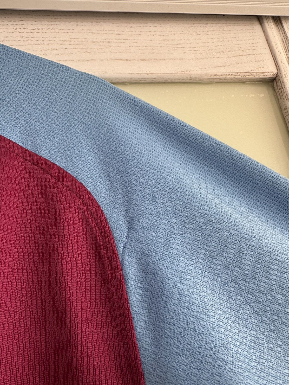 Diadora Vintage Merson #10 Aston Villa 2000-2001 Home Soccer Jersey Size US L / EU 52-54 / 3 - 14 Thumbnail