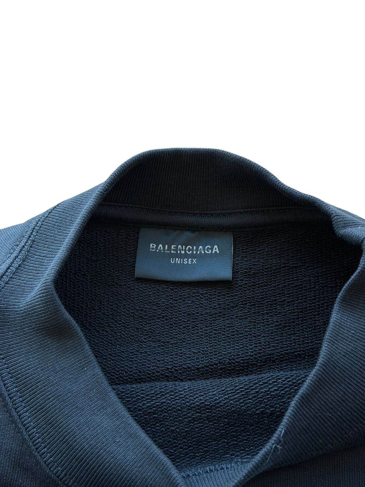Balenciaga *RARE* BALENCIAGA 3B SPORT LOGO DEMNA GHOST BOXY CREWNECK Size US S / EU 44-46 / 1 - 8 Thumbnail