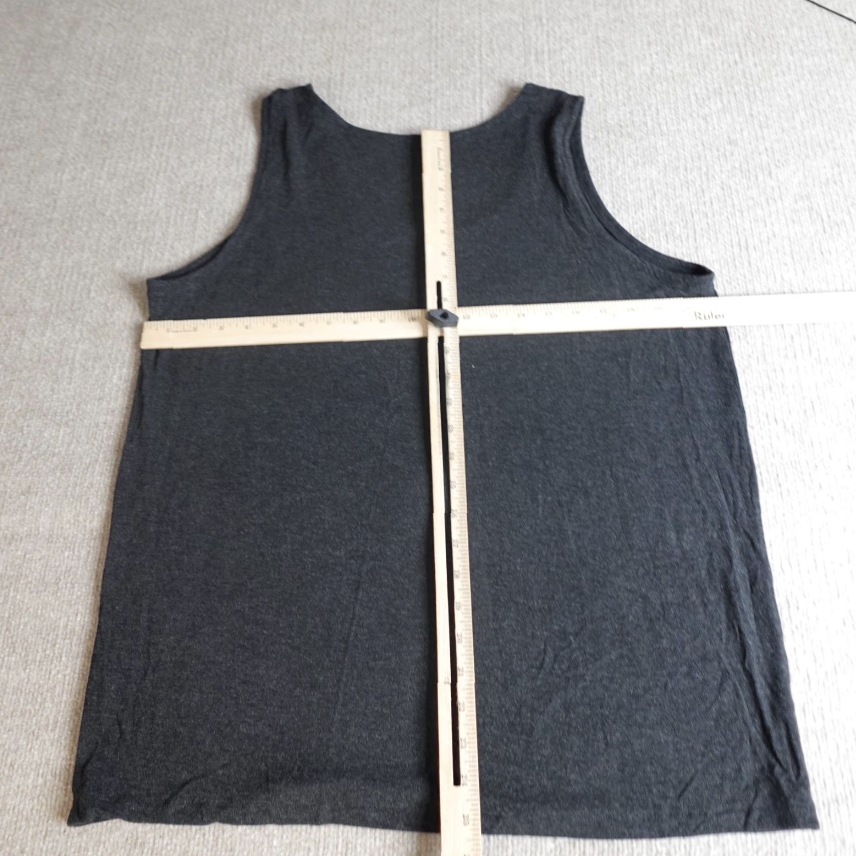 Eileen Fisher Eileen Fisher Women's Tank XL Gray Solid Viscose Spandex Jersey Collared Sleeveless Basic Casual Size XL / US 12-14 / IT 48-50 - 4 Thumbnail