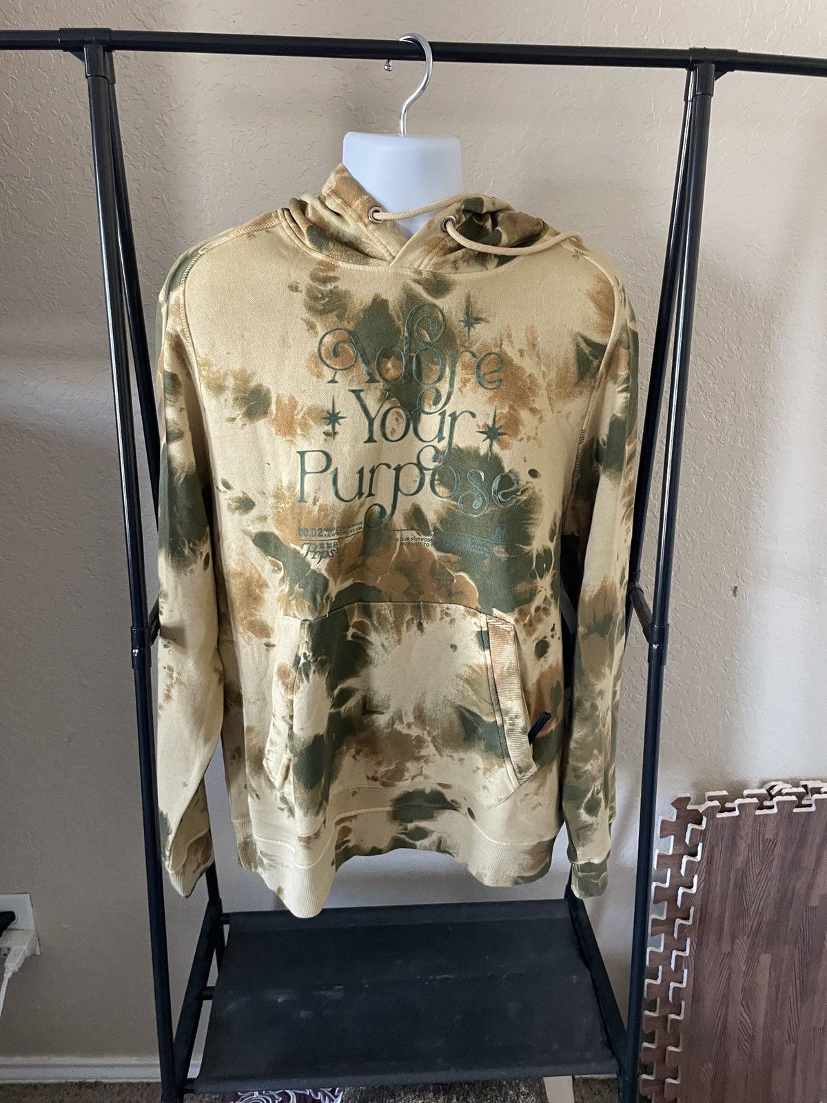 Prps Adore Your Purpose pullover Hoodie Nwt 218.00 Size US XL / EU 56 / 4 - 1 Thumbnail