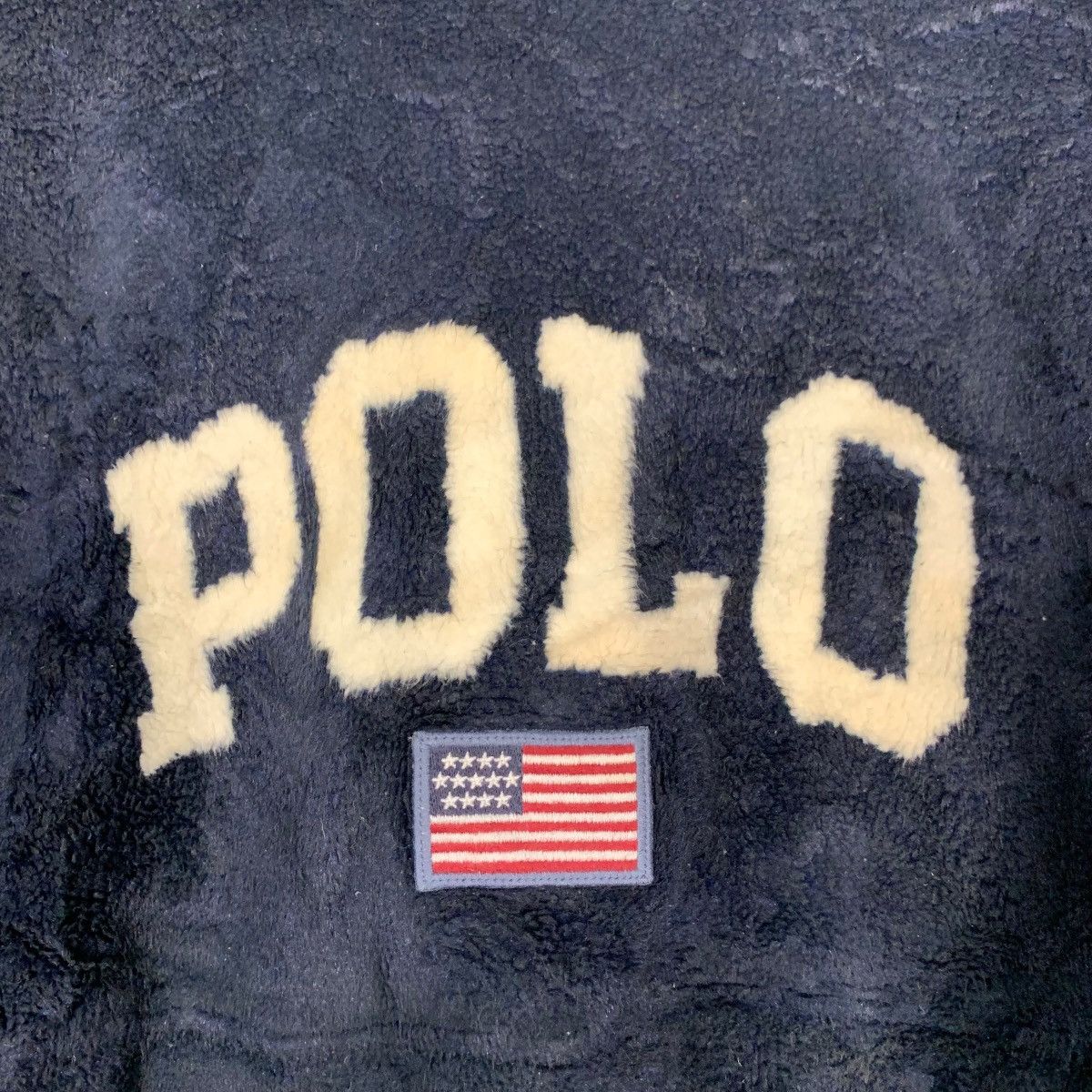 Polo Ralph Lauren Polo Sport RL USA Big Logo Pullover Fleece Hoodies #0018-C1 Size US M / EU 48-50 / 2 - 13 Thumbnail
