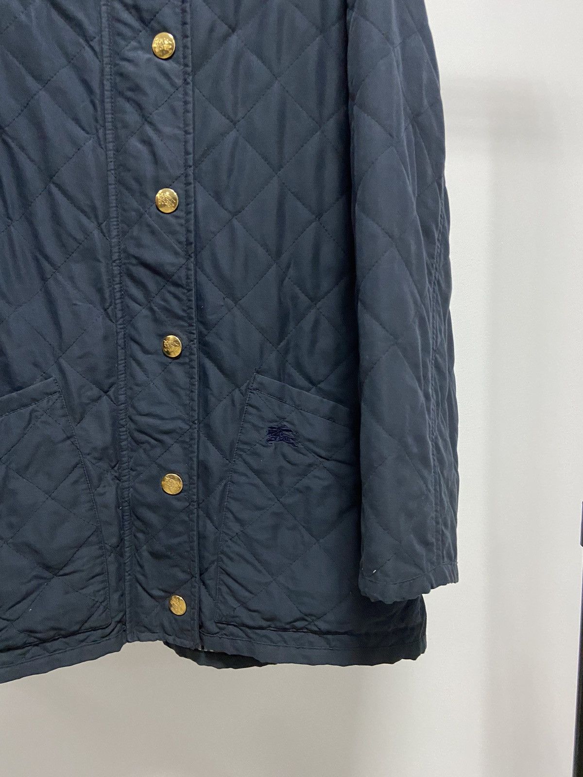 Burberry × Vintage Burberry 90s Vintage small Logo Jacket Nylon Quilted Size US L / EU 52-54 / 3 - 4 Thumbnail