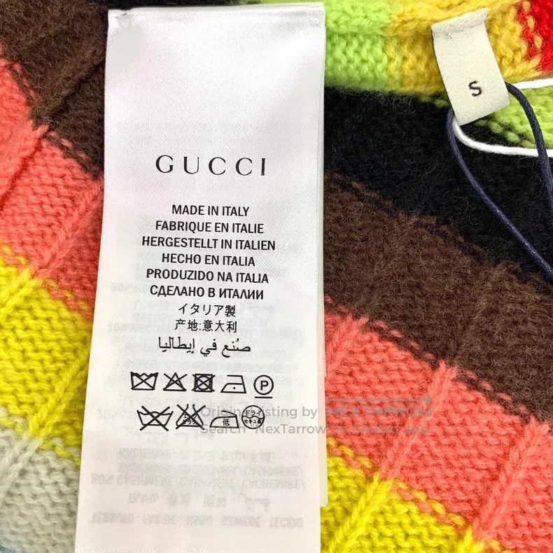 Gucci Gucci Colourful striped V-neck single-breasted long-sleeve Size S / US 4 / IT 40 - 8 Thumbnail