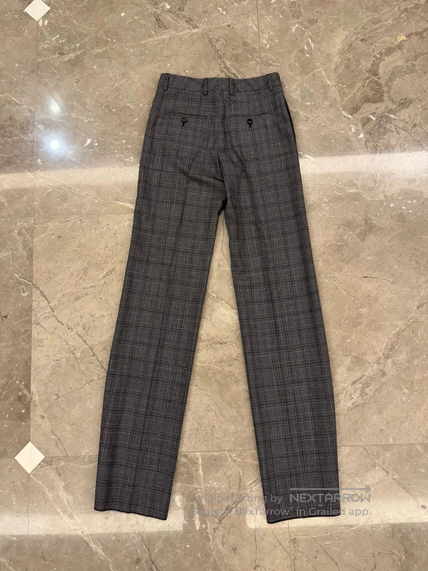 Celine Celine Hedi Slimane Checkered Trousers. Size US 28 / EU 44 - 4 Thumbnail