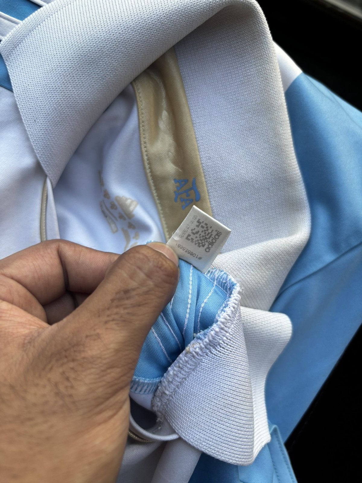 Adidas Adidas Argentina 2011/13 Football World Cup MessiJersey Size US M / EU 48-50 / 2 - 8 Thumbnail