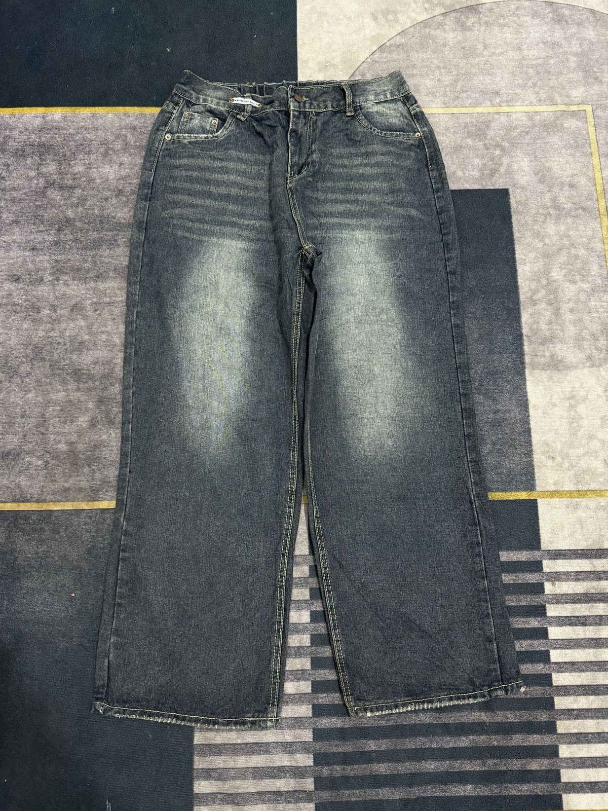 Y2K HAND MADE MARTIN BEGGIE DENIM PANTS