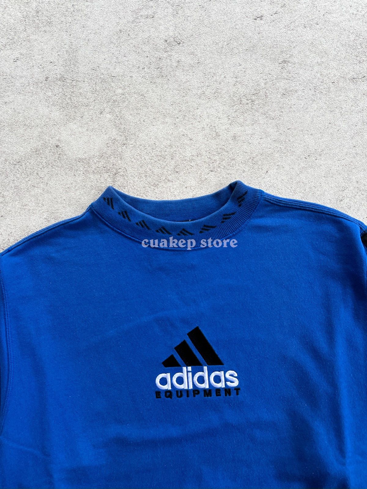 Adidas ADIDAS Equipment Vintage 90’s Sweatshirt Size US L / EU 52-54 / 3 - 3 Thumbnail