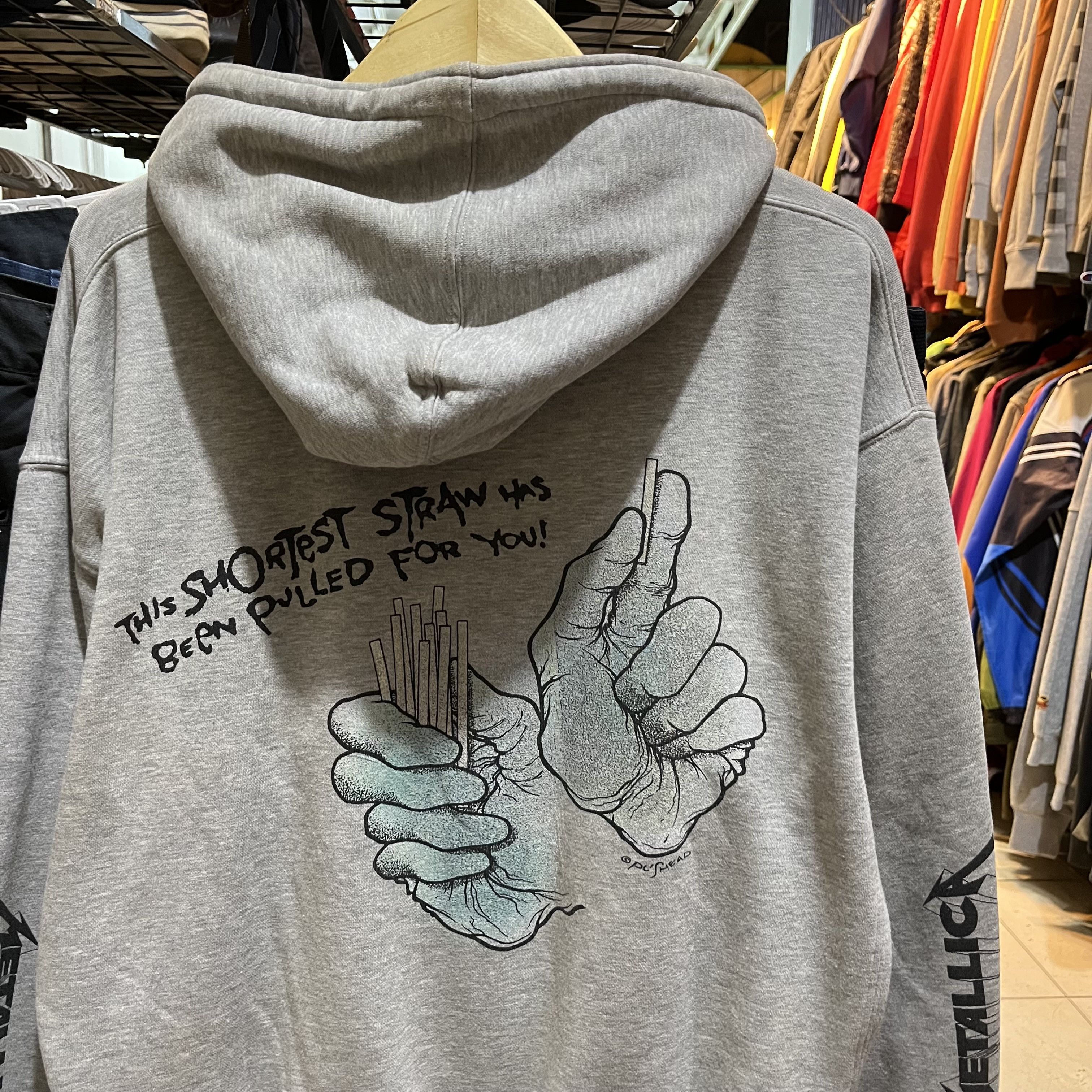 Band Tees × GU × Metallica Gu metallica hoodie Size US M / EU 48-50 / 2 - 9 Thumbnail