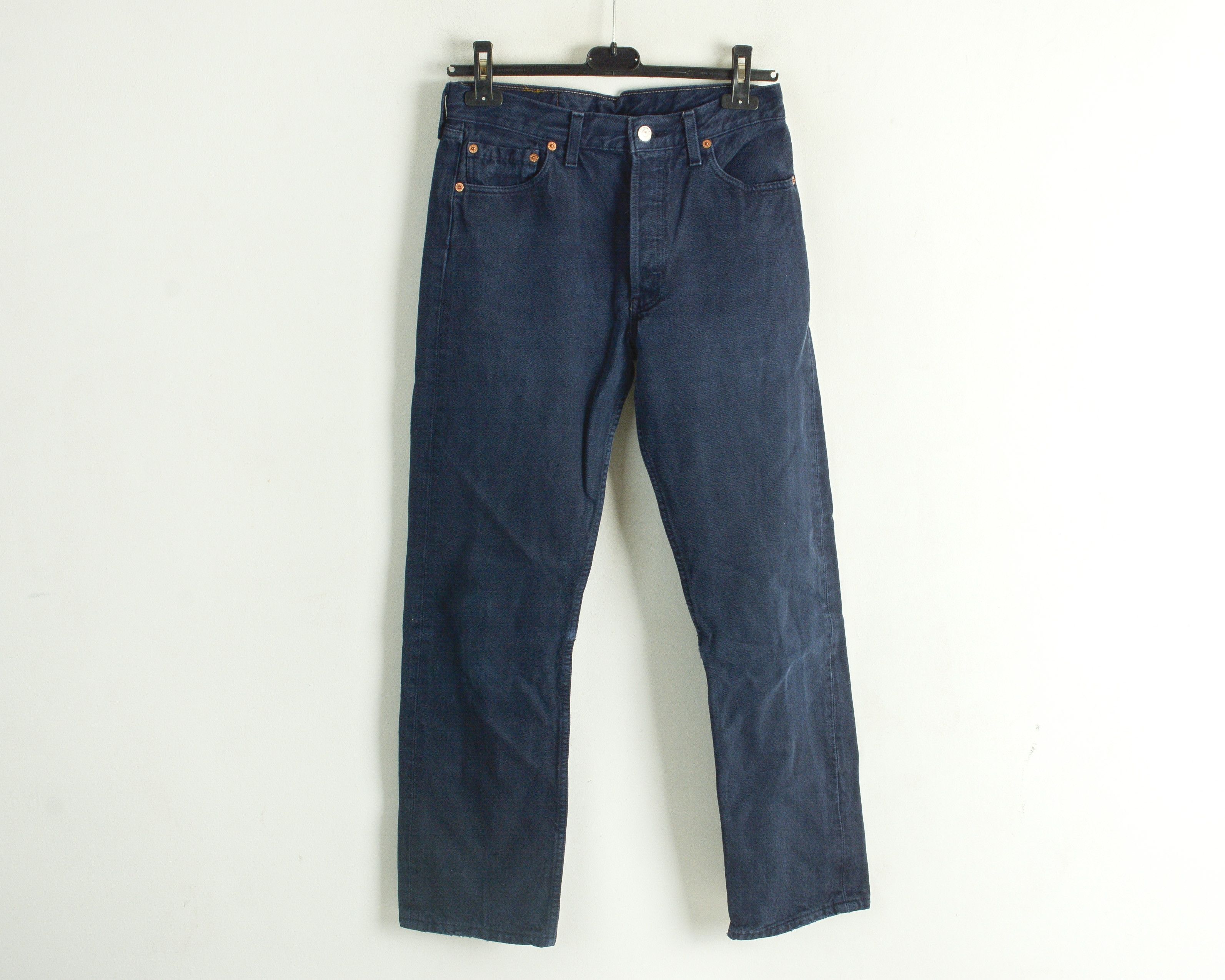 Levi's 501 W30 L30 Regular Straight Jeans Denim Pants Streetwear Size US 30 / EU 46 - 1 Thumbnail