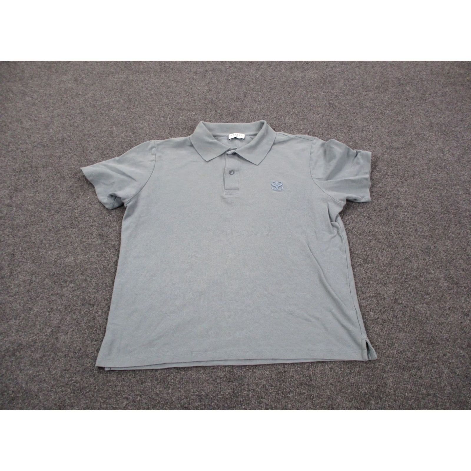 Sandro Sandro Shirt Mens L Blue Performance Polo Golf Paris Stretch Active Dress Casual Size US L / EU 52-54 / 3 - 2 Thumbnail