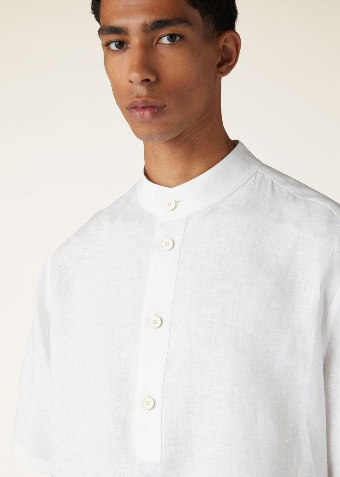 Loro Piana o1srvl11e0325 FAO0374 Shirt in White Size US S / EU 44-46 / 1 - 4 Thumbnail