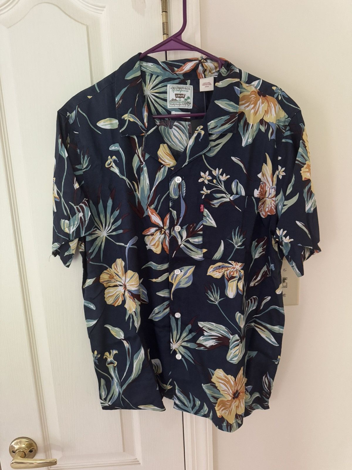 Levi's Levi’s Summer Shirt Button Up Size US M / EU 48-50 / 2 - 1 Thumbnail