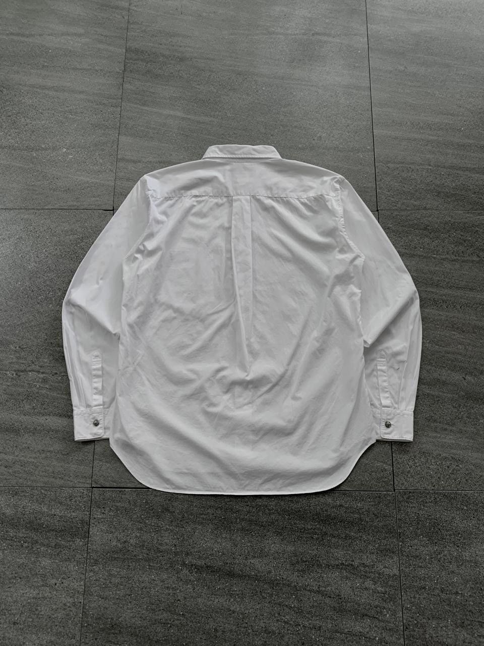 Comme des Garcons Homme Deux Fleur Silver buttoned Shirt Size US M / EU 48-50 / 2 - 4 Thumbnail