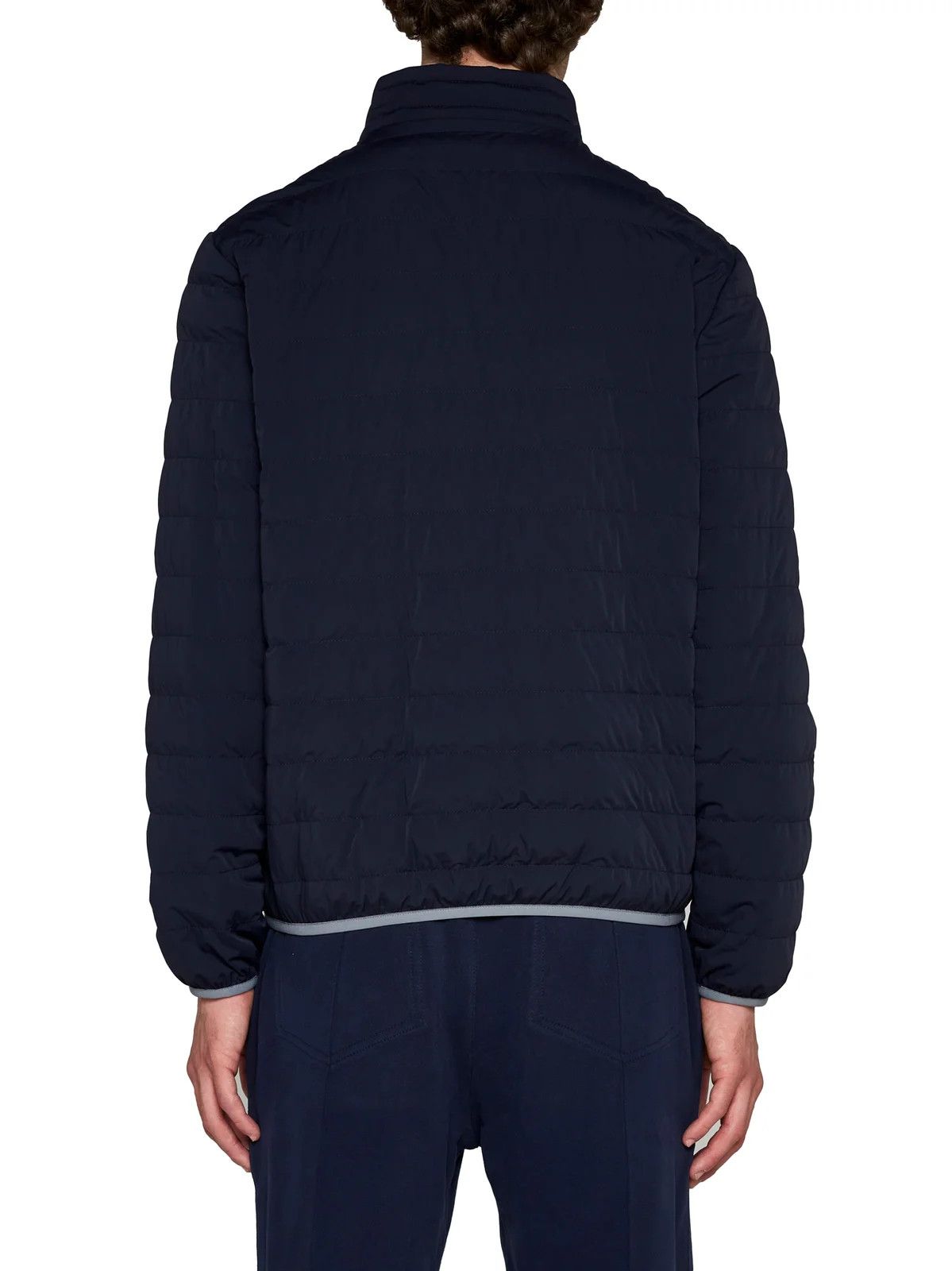 Brunello Cucinelli 0924 Wr Padded Jacket in Navy Size US XS / EU 42 / 0 - 4 Thumbnail