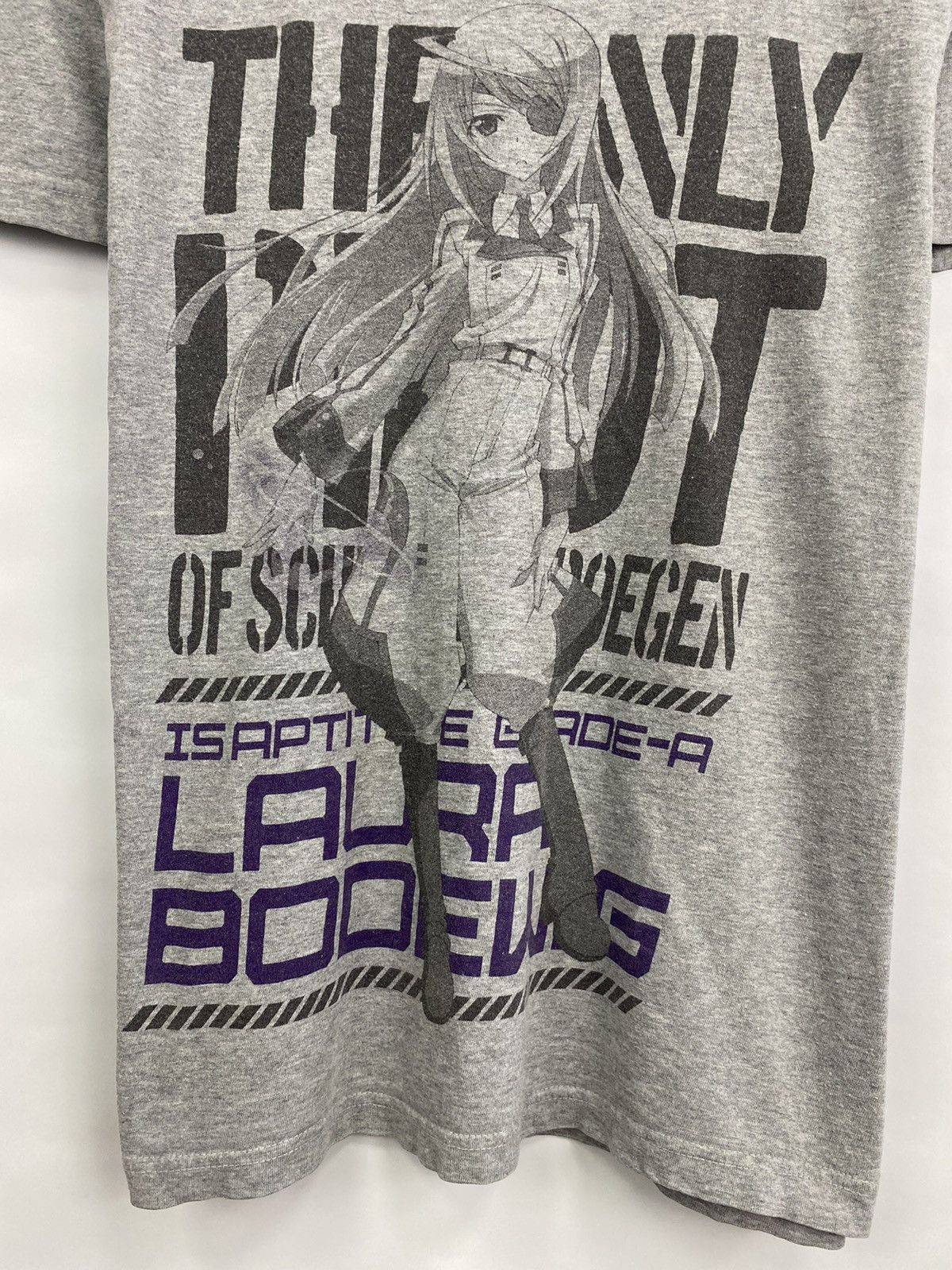 Anime 🇯🇵 Laura Bodewig Anime Cartoon Graphic T-Shirt Rare Y2K Retro Size US M / EU 48-50 / 2 - 4 Thumbnail