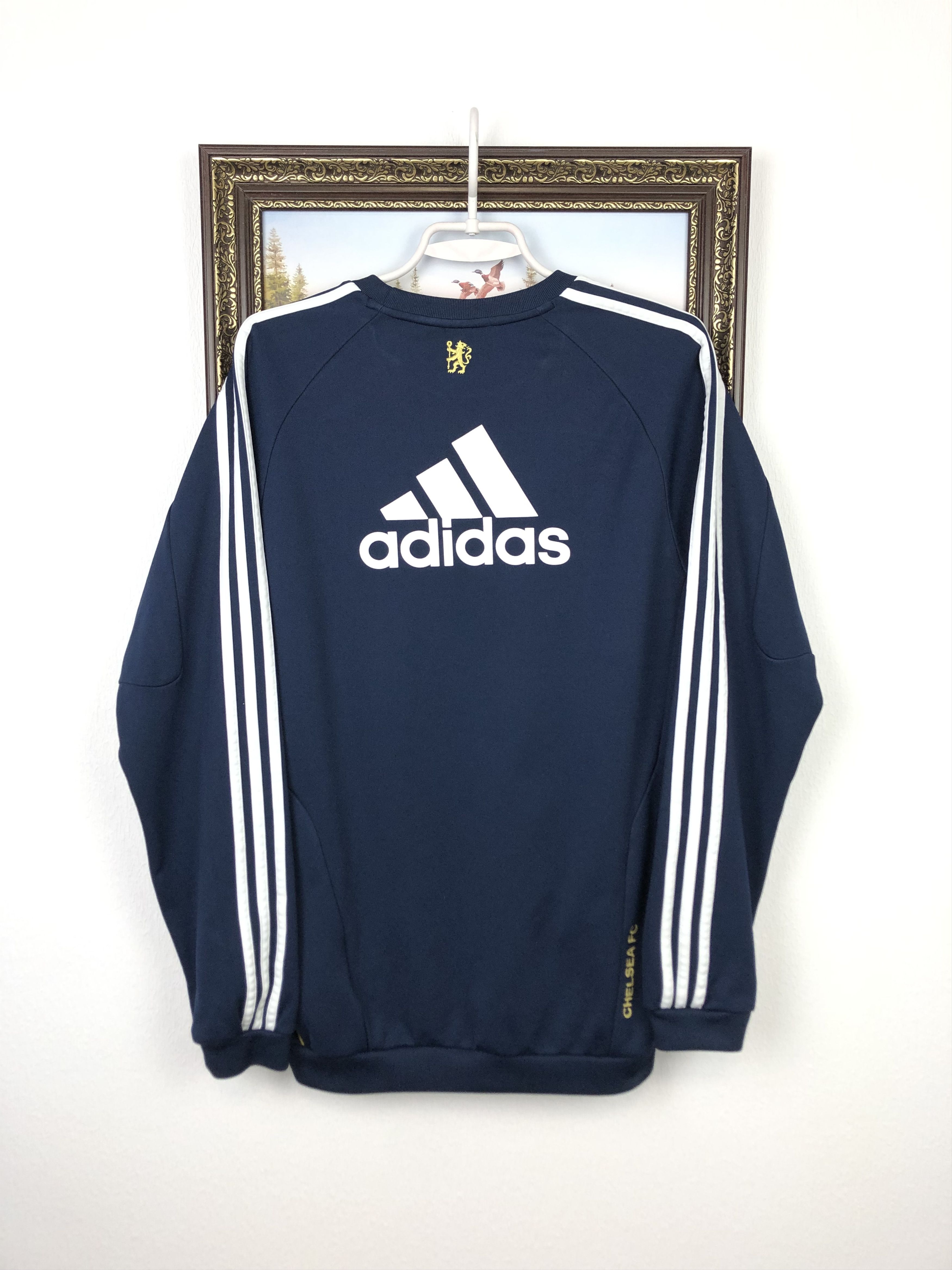 Adidas Vintage Adidas Chelsea Football Sweatshirt Soccer Track Top Size US M / EU 48-50 / 2 - 11 Thumbnail