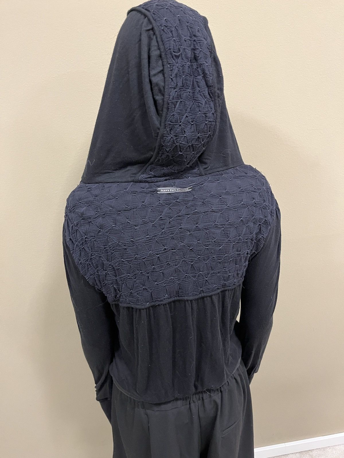 Jean Paul Gaultier Jean Paul Gaultier Textured Lace Structure Zip Hoodie Size L / US 10 / IT 46 - 15 Thumbnail