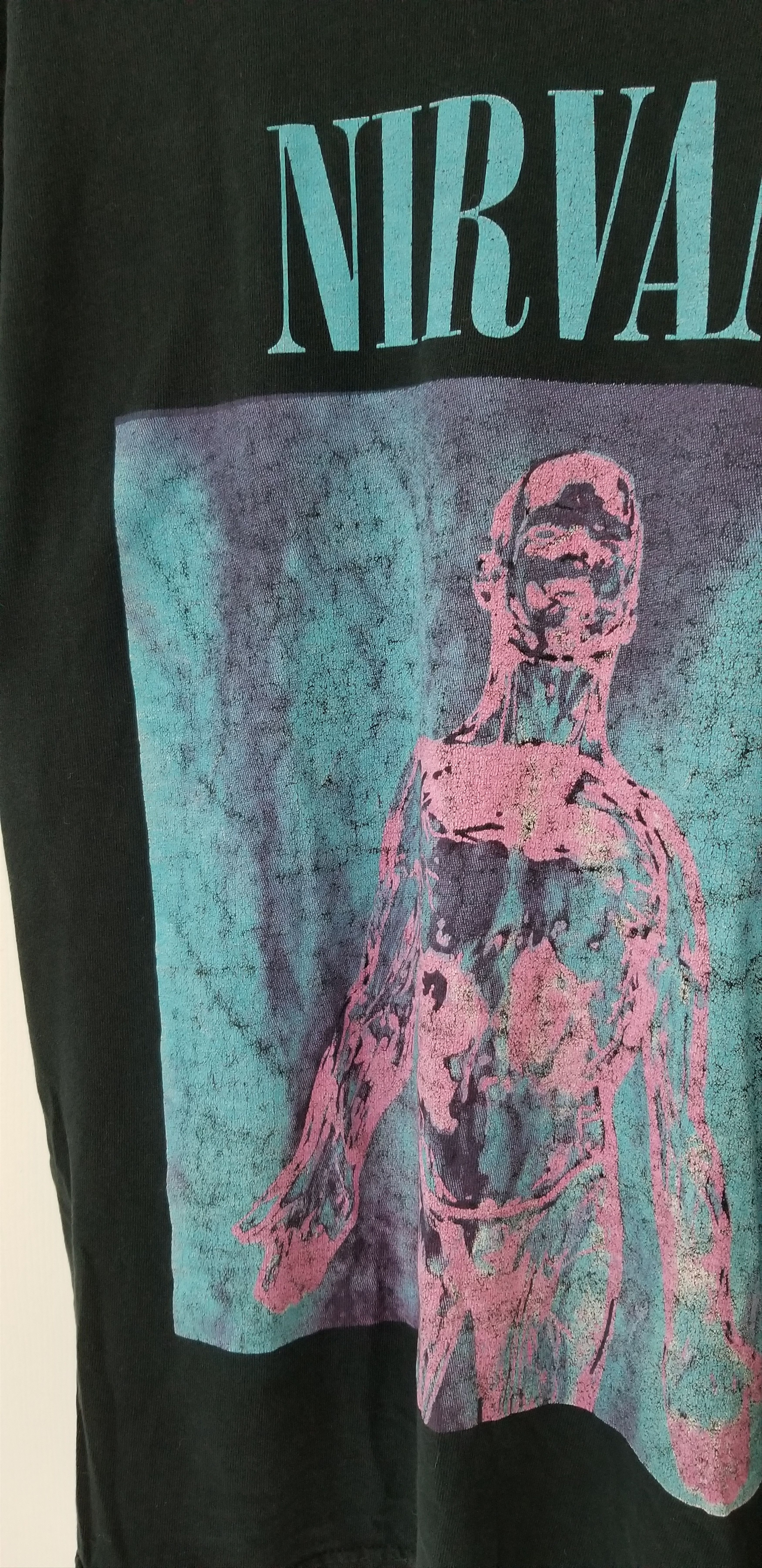 Band Tees NIRVANA Sliver Vintage 90s Band Vale T Shirt Size US M / EU 48-50 / 2 - 4 Thumbnail