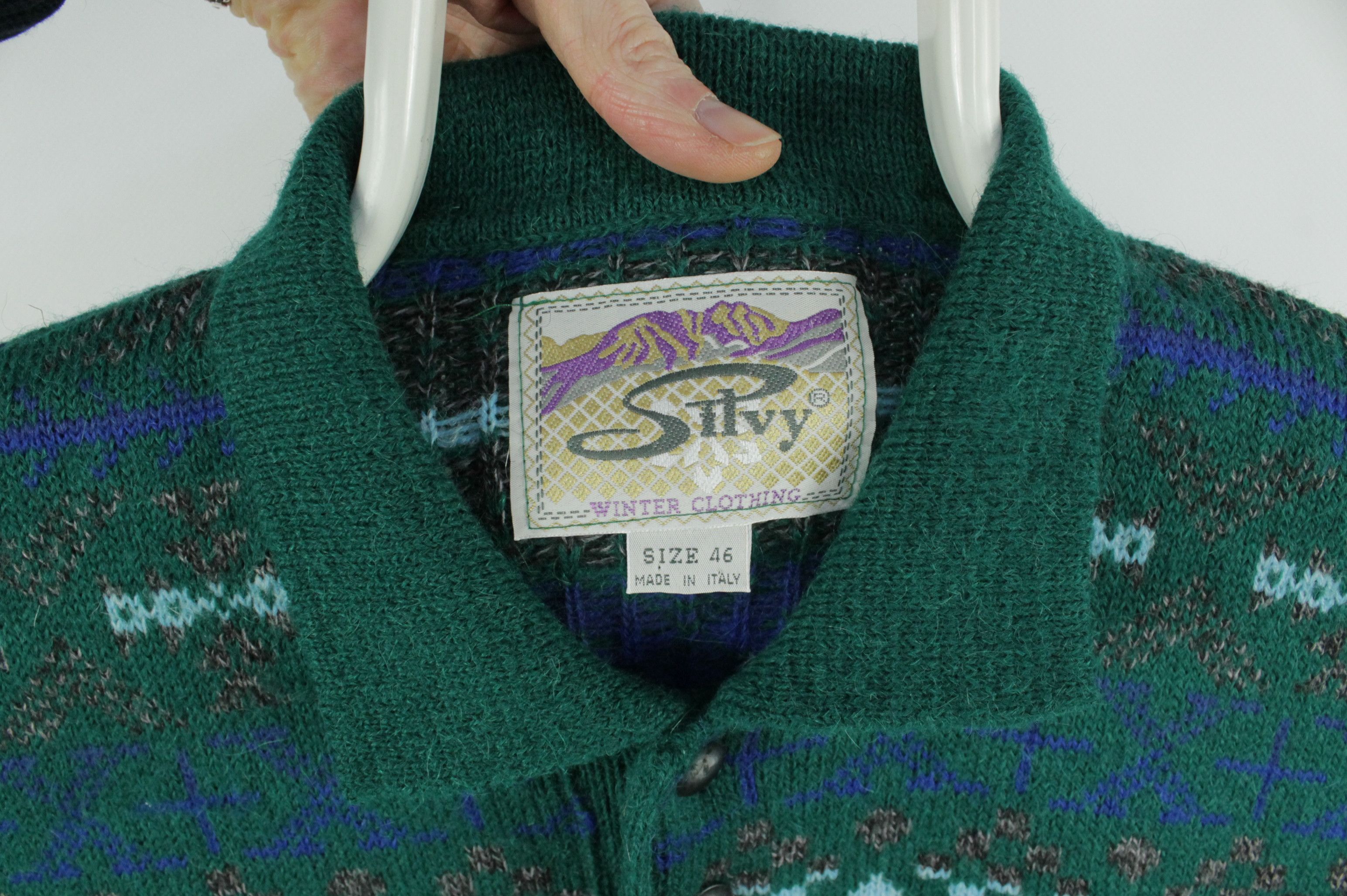Vintage RARE Vintage Silvy Winter Clothing Alpaca Sweater Pullover Size US S / EU 44-46 / 1 - 3 Thumbnail