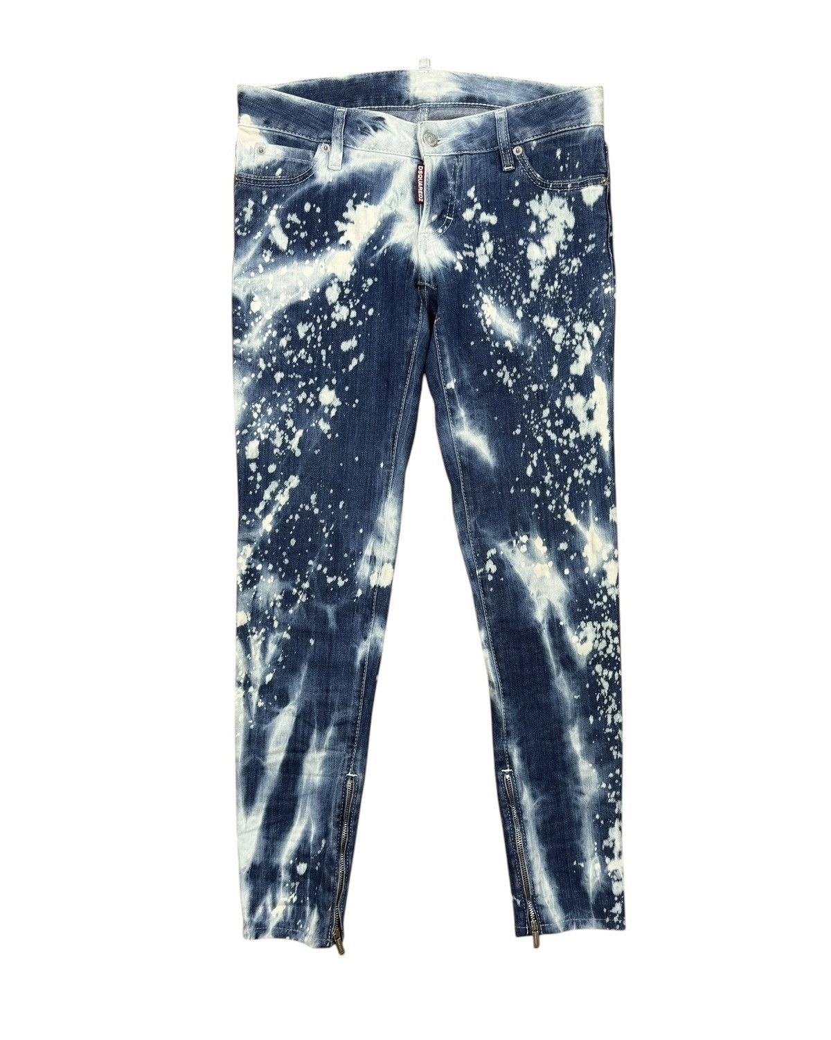 Dsquared2 Dsquared2 Skinny Jeans Ankle Zip Crop Women size 40 Size 27" / US 4 / IT 40 - 12 Thumbnail