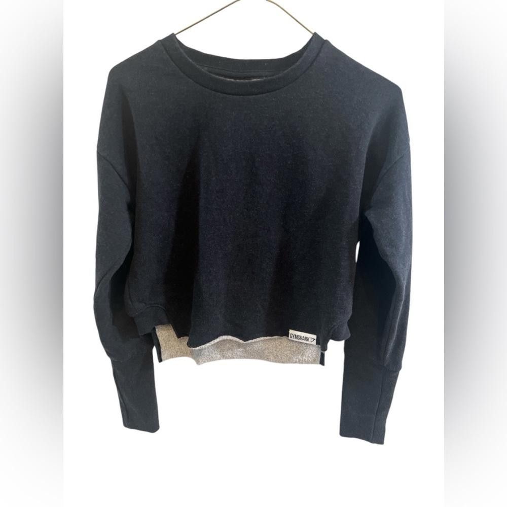 Gymshark Gymshark Training Cropped Sweater Black Size XS Women’s Size XS / US 0-2 / IT 36-38 - 1 Thumbnail