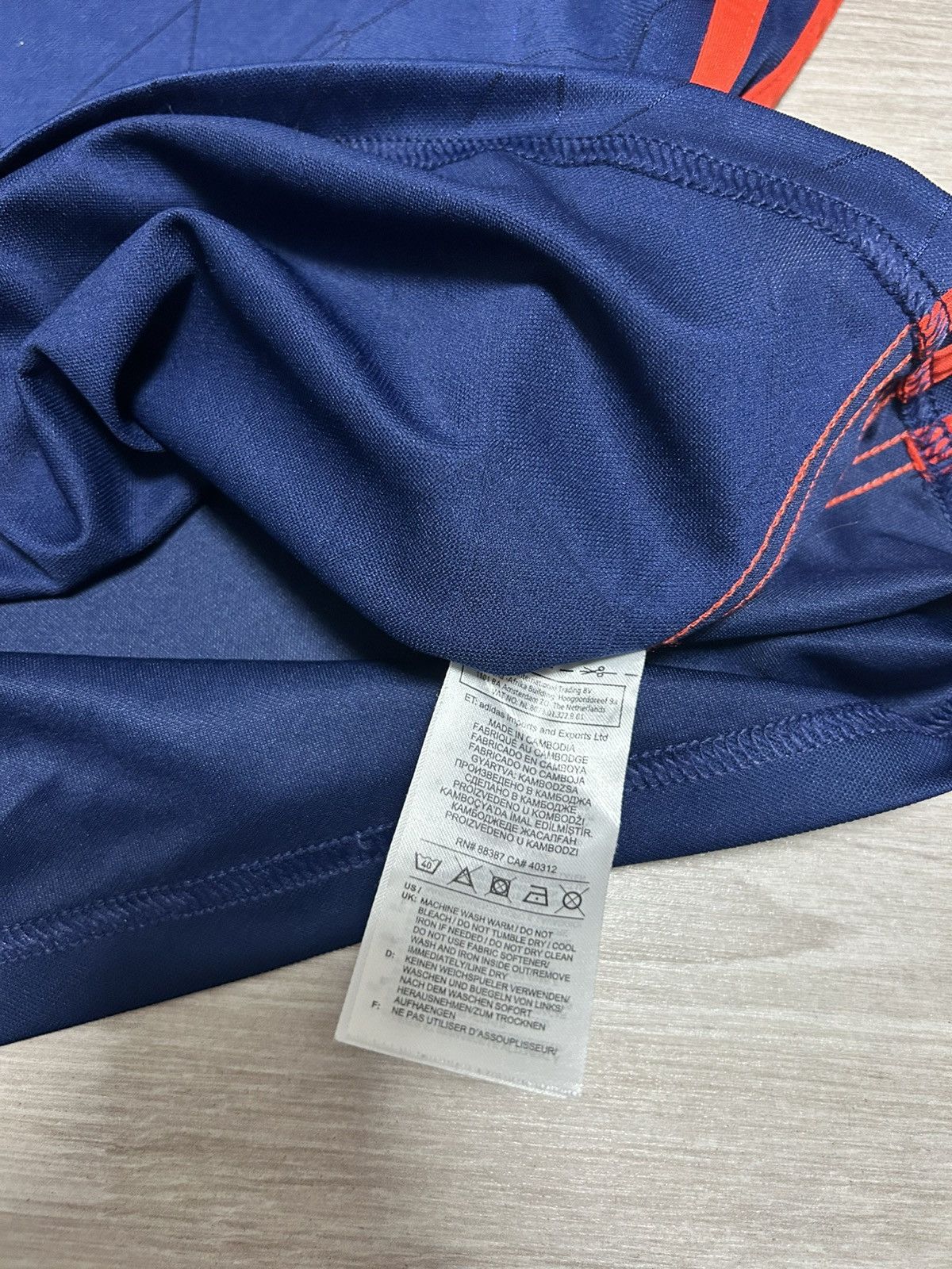 Adidas Adidas Soccer Jersey Olimpique Lyon Marseille size M Size US M / EU 48-50 / 2 - 8 Thumbnail