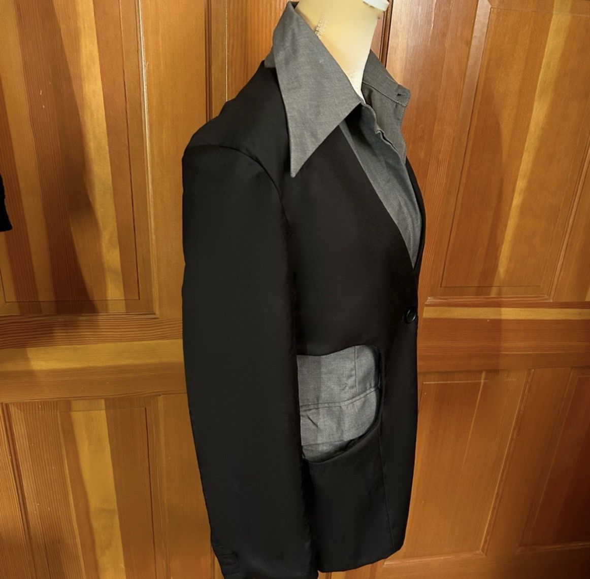 Designer × Other NWT, Lavishly Paris Women’s Hollow Out Layered Blazer Size M / US 6-8 / IT 42-44 - 3 Thumbnail
