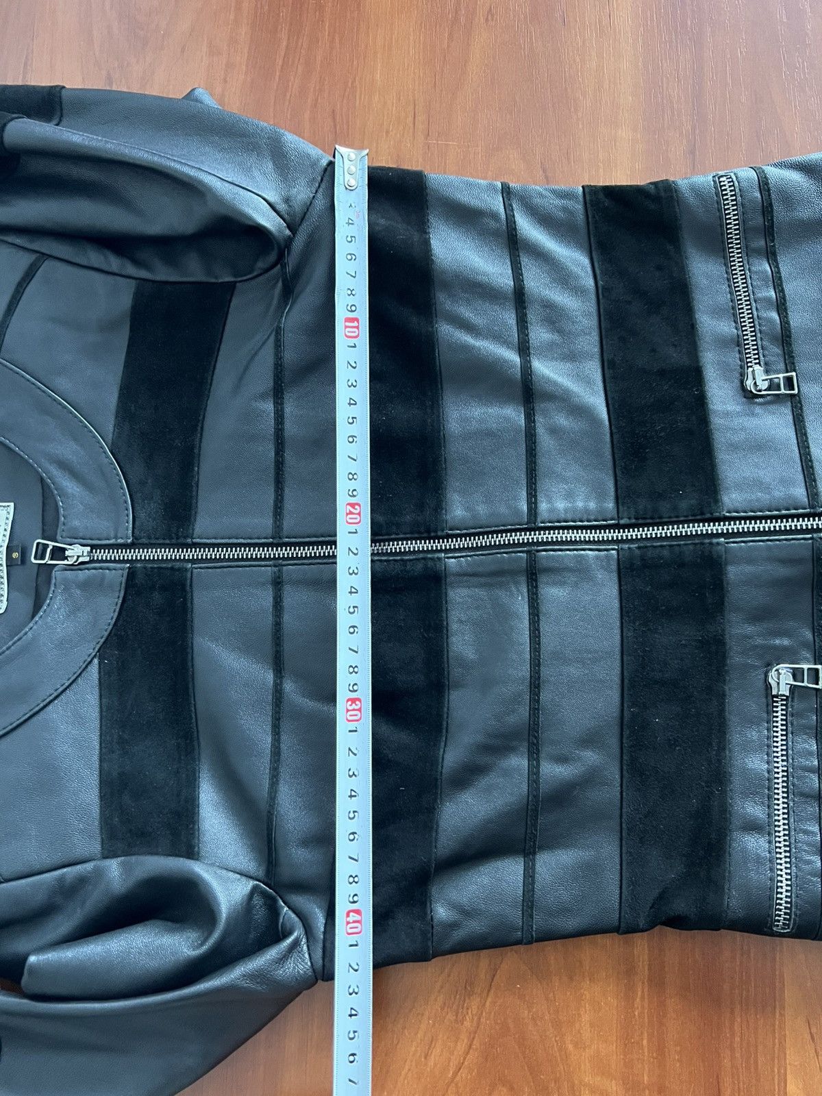 Lanvin AW 1990 RARE LANVIN ARCHIVAL BIKER LEATHER BLACK JACKET SZ S Size S / US 4 / IT 40 - 18 Thumbnail