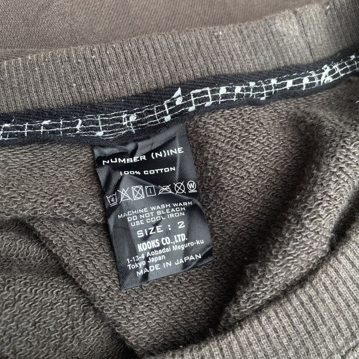 Number (N)ine Vintage SS01 Number Nine School of Visual Comedy Sweatshirt Size US L / EU 52-54 / 3 - 7 Thumbnail